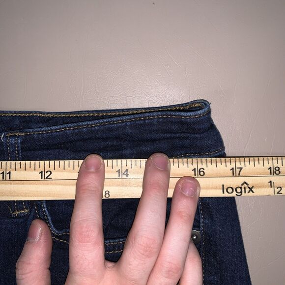 Lauren Ralph Lauren Women’s Jeans Size 12 Blue Mid Rise - Picture 4 of 7